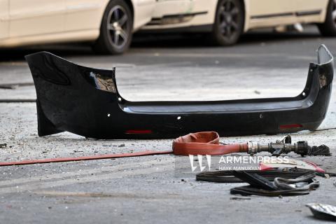 На дороге Дилижан-Ереван столкнулись автомобили. Есть пострадавший