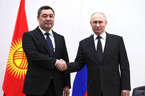 Президенты России и Кыргызстана опубликуют совместное заявление