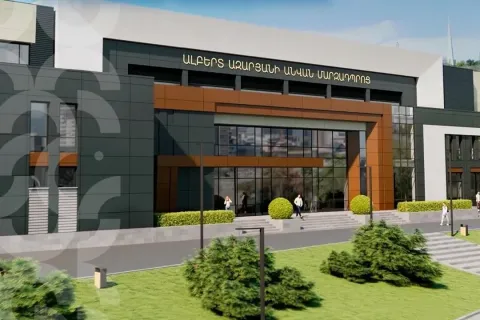 Լայն թափով ընթանում են Ալբերտ Ազարյանի անվան մարզադպրոցի շինարարական աշխատանքները