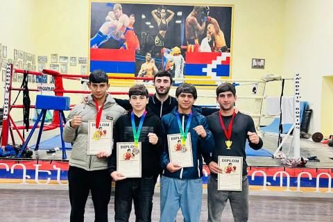 Спортсмены Варденисской спортивной школы завоевали награды на международном чемпионате в Грузии