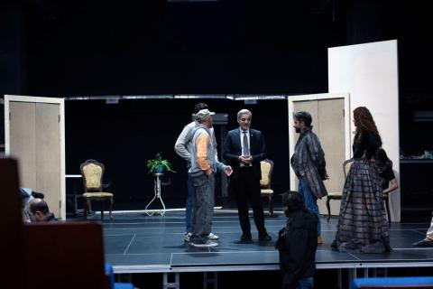 ՀՀ ԿԳՄՍ փոխնախարարը ծանոթացել է Սոս Սարգսյանի անվան համազգային և Ստանիսլավսկու անվան ռուսական դրամատիկական թատրոններում ընթացող աշխատանքներին