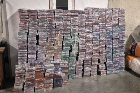 Предотвращена попытка вывоза крупной партии нагреваемого табака, скрытого от таможенного контроля через государственную границу Армении