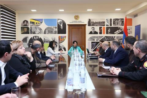 Քննարկվել են 2026 թվականին Հայաստանում անցկացվելիք մարզական միջոցառումների կազմակերպման հարցերը