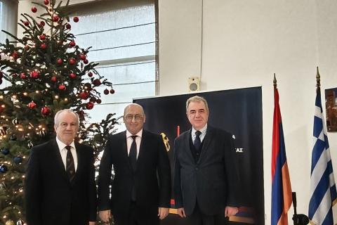 Հունաստանում ՀՀ դեսպանը «Ստրաբոն» ընկերության ղեկավարության հետ քննարկել է  Հայաստան-Հունաստան համագործակցությունը