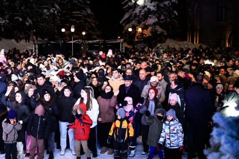 Зимний «Фестиваль» в Джермуке: на музыкальном туристическом фестивале присутствовал премьер-министр