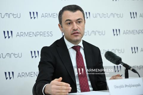 Брифинг руководителя Комитета кадастра Республики Армения