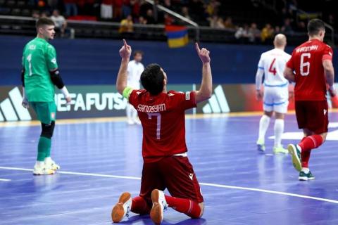 Հայաստանի ֆուտզալի հավաքականը շարունակում է պատմություն կերտել. թիմը ԵԱ-ի քառորդ եզրափակիչում է