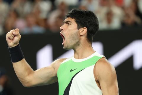 Карлос Алькарас впервые в карьере победил на Australian Open