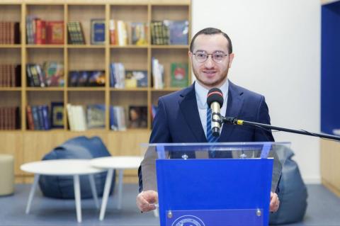 Мхитар Айрапетян принял участие в повторном открытии библиотеки ЕГУ