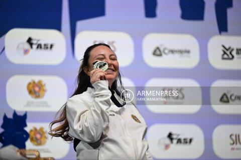 Հրաձիգ Էլմիրա Կարապետյանը` Եվրոպայի առաջնության արծաթե մեդալակիր