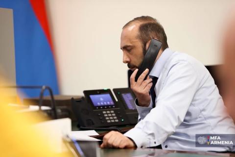 Министры иностранных дел Армении и Бельгии провели телефонный разговор