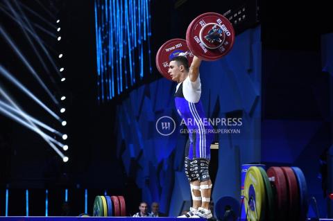 Тяжелоатлет Гор Саакян стал серебряным медалистом Чемпионата Европы