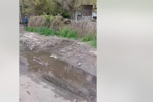 Կոյուղաջրերը լցվում են մանկապարտեզի բակ և հարակից փողոց (տեսանյութ)