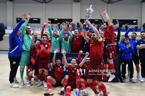 По решению правительства сборная Армении по футзалу будет награждена