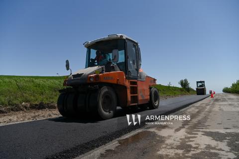 В прошлом году по дорожным программам в Армении отремонтировано и капитально отремонтировано 504 километра дорог