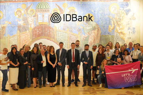 IDBank — поддержка мероприятия открытия акции Wizz Air «Let’s Get Lost»